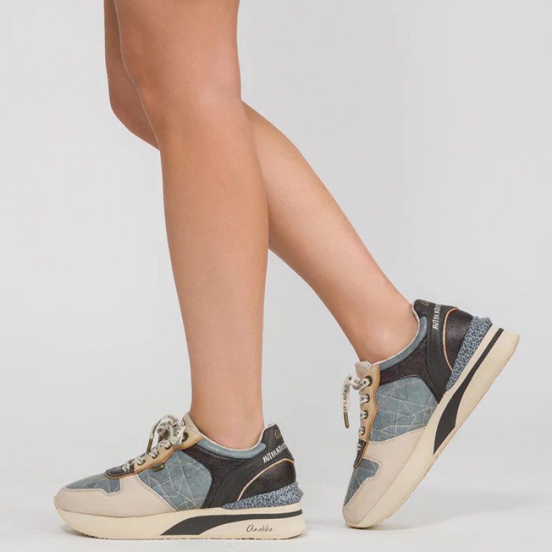 Μπλέ Sneakers από την Anekke Παπούτσια
