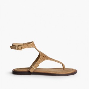Φλάτ σανδάλι σε στυλ gladiator της Corina 