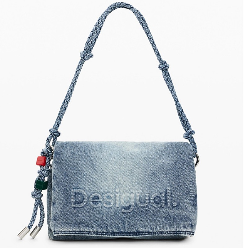 Desiqual denim shoulder bag Bags