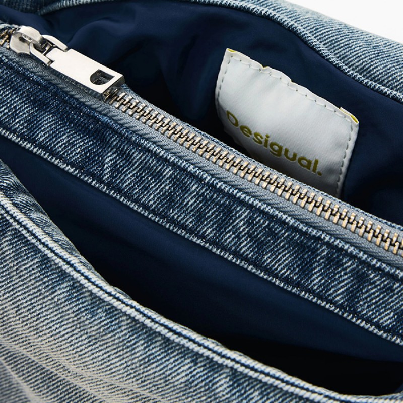 Desiqual denim shoulder bag Bags