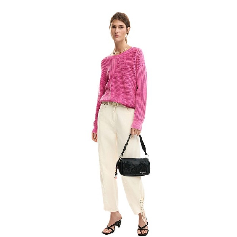 Desiqual small bag with embossed floral effect Bags