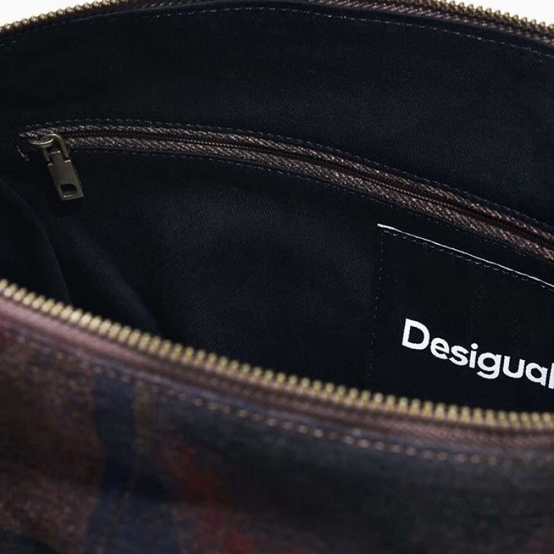 Desigual shoulder bag in dark brown Bags