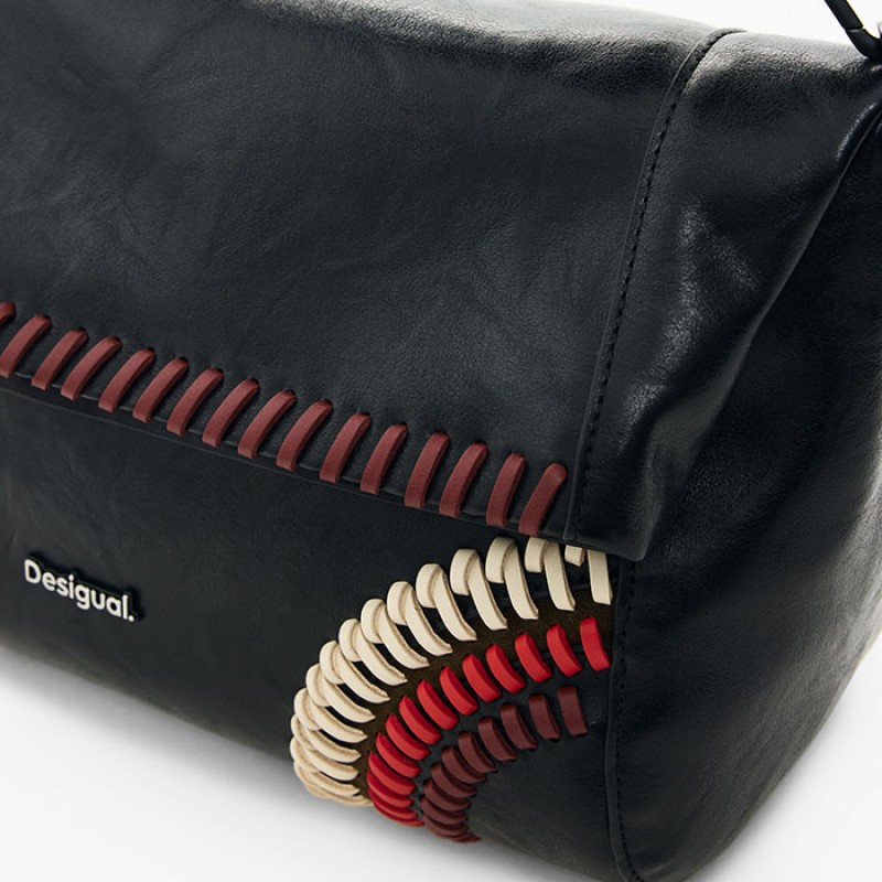 Black clutch bag by Desiqual Bags