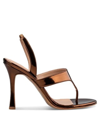 HIGH HEEL THONG SANDALS