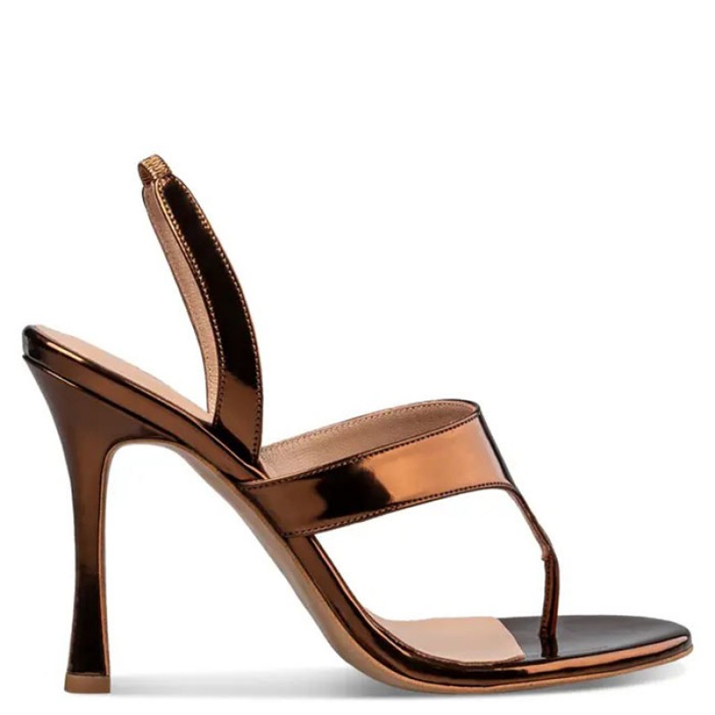 HIGH HEEL THONG SANDALS Παπούτσια
