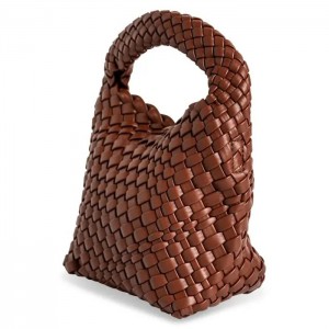 BRAIDED MINI HOBO BAG