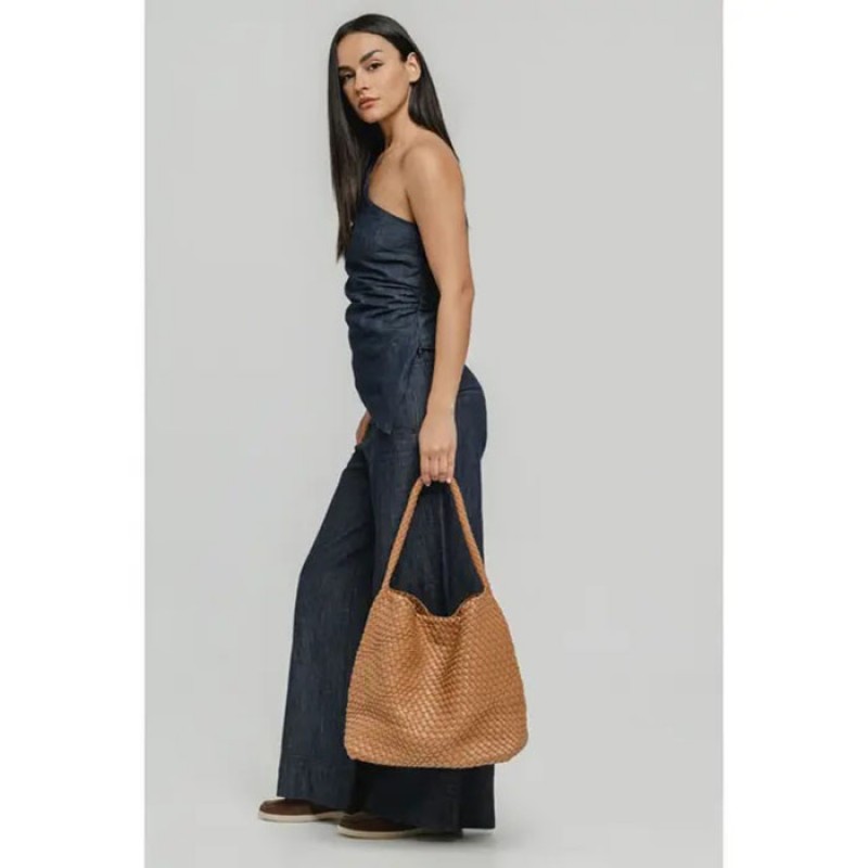 BRAIDED HOBO SHOULDER BAG Τσάντες