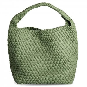 BRAIDED HOBO SHOULDER BAG
