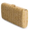RAFFIA CLUTCH BAG Τσάντες