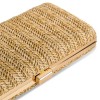 RAFFIA CLUTCH BAG Τσάντες