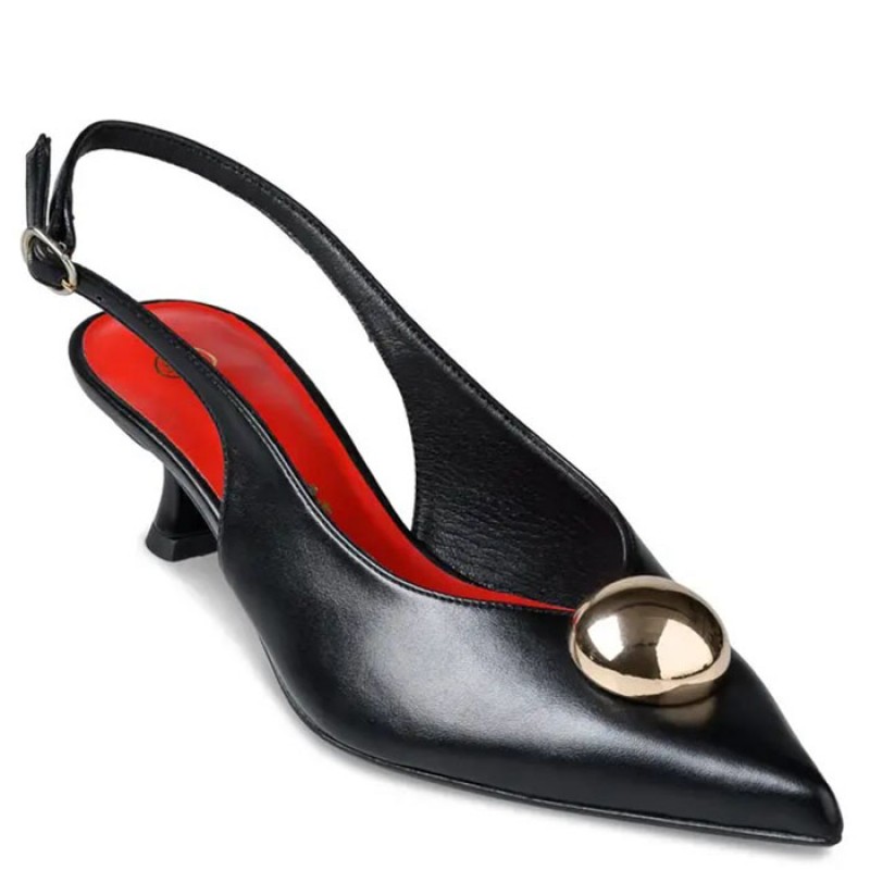 KITTEN HEEL PUMPS Παπούτσια