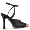 LACE SLINGBACK PUMPS Παπούτσια