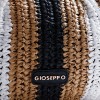 Ριγέ πλεκτή ψάθινη τσάντα της Gioseppo  Τσάντες