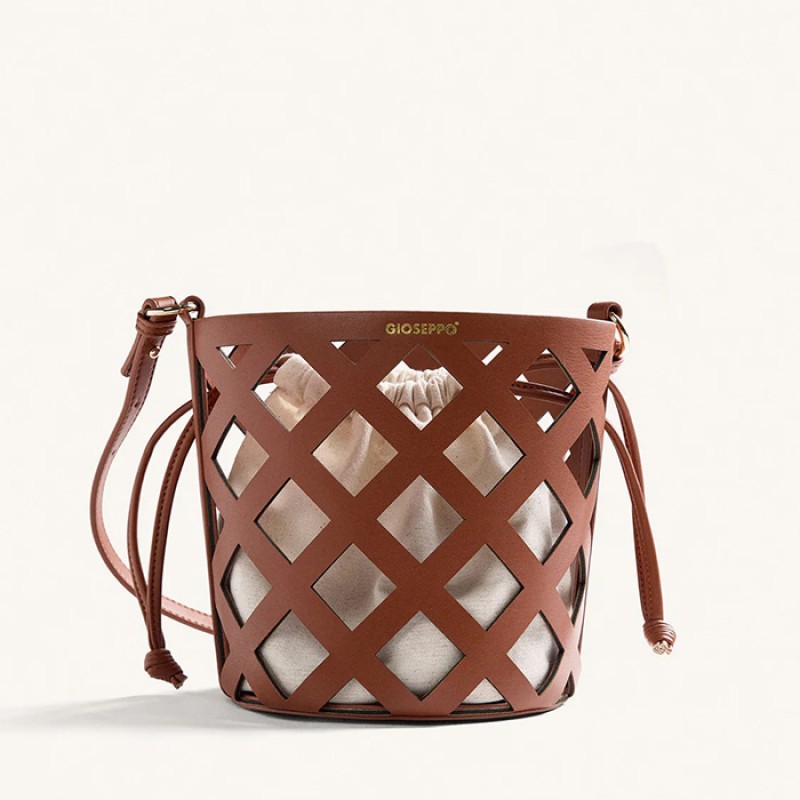 Gioseppo Notched Bucket Bag Bags