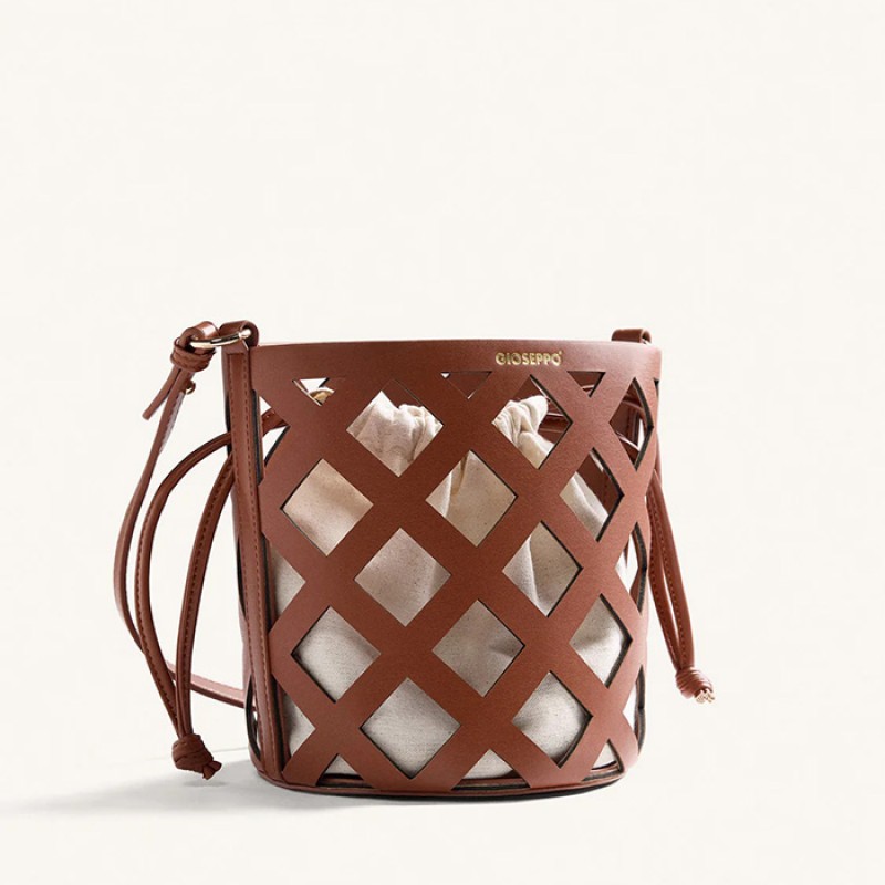 Gioseppo Notched Bucket Bag Bags