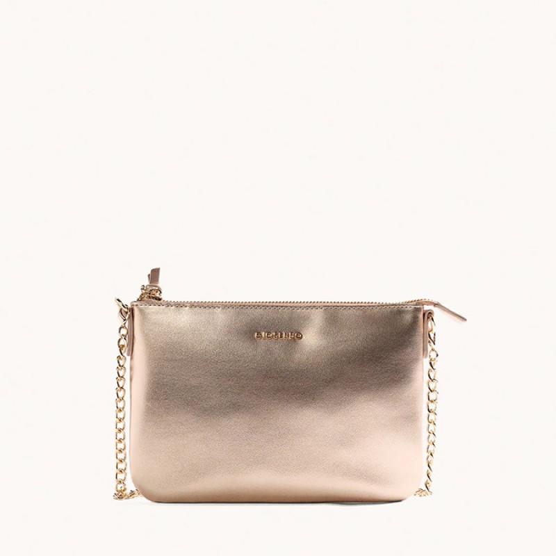 Crossbody bag with metallic finish by Gioseppo Bags