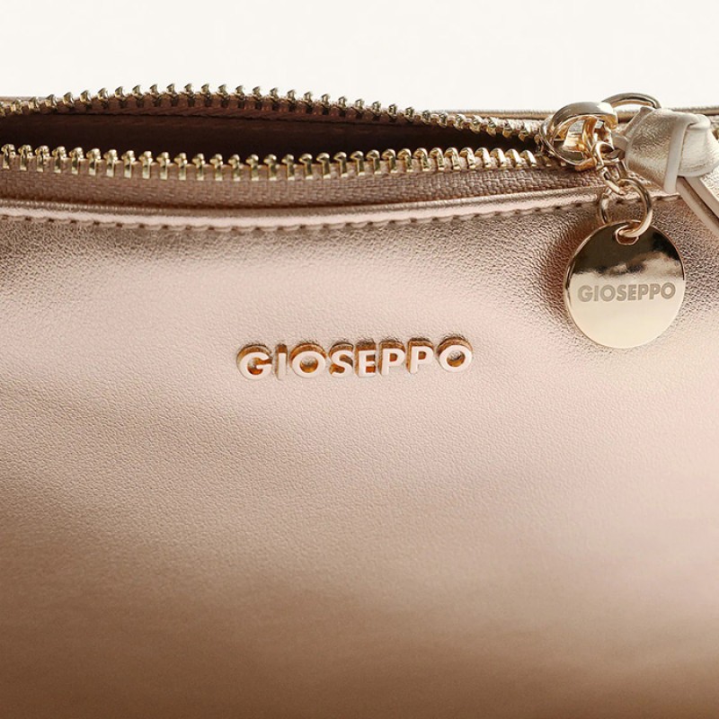 Crossbody bag with metallic finish by Gioseppo Bags