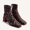 Animal Print ελαστικά μποτάκια της Gioseppo  Παπούτσια