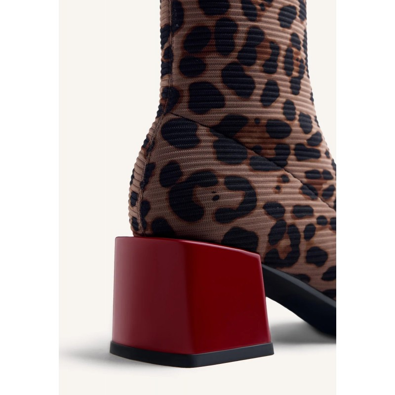 Animal Print ελαστικά μποτάκια της Gioseppo  Παπούτσια