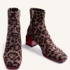 Animal Print ελαστικά μποτάκια της Gioseppo  Παπούτσια