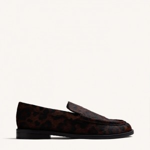 Animal Print δερμάτινα Loafers της Gioseppo 