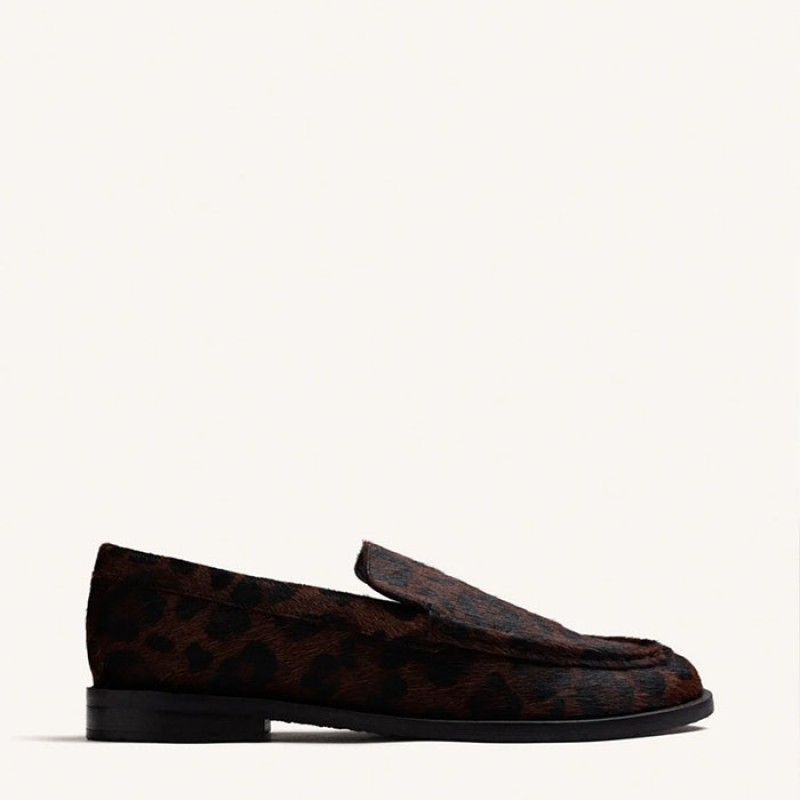 Animal Print δερμάτινα Loafers της Gioseppo  Παπούτσια