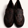 Animal Print δερμάτινα Loafers της Gioseppo  Παπούτσια