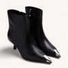 Gioseppo black kitten-heel ankle boots Shoes