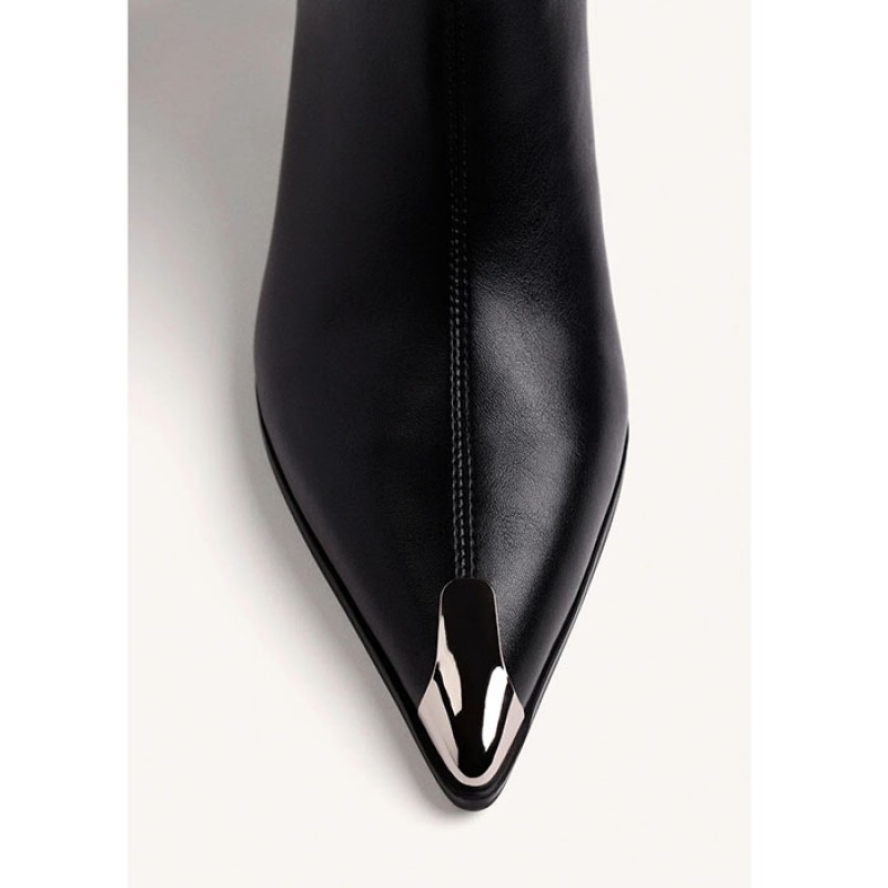 Gioseppo black kitten-heel ankle boots Shoes