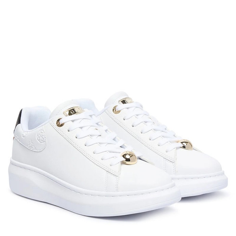Guess Fireup genuine leather sneakers Παπούτσια