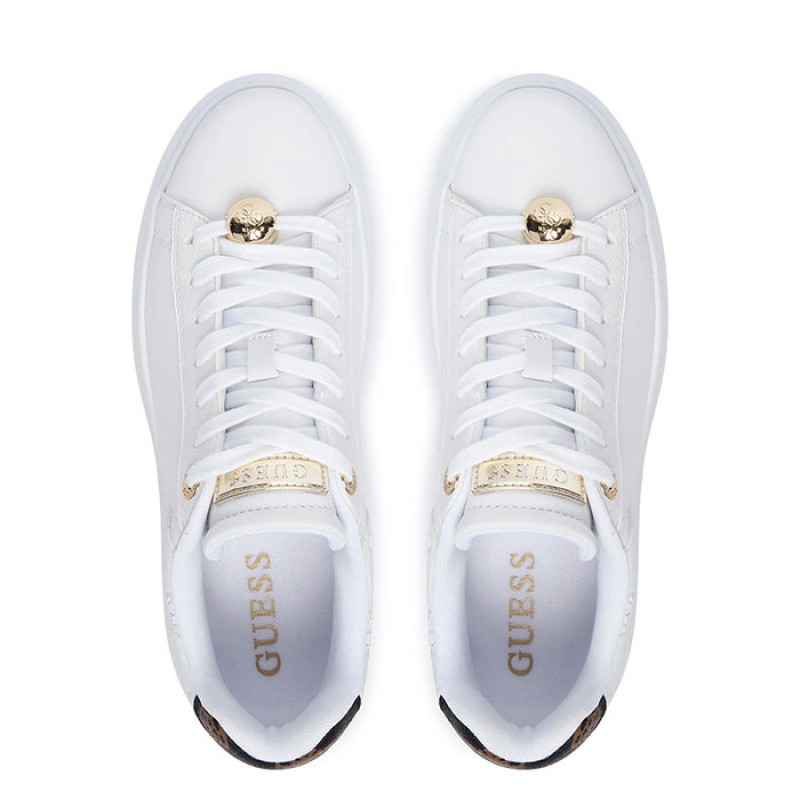 Guess Fireup genuine leather sneakers Παπούτσια