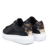 Guess Fireup genuine leather sneakers Παπούτσια