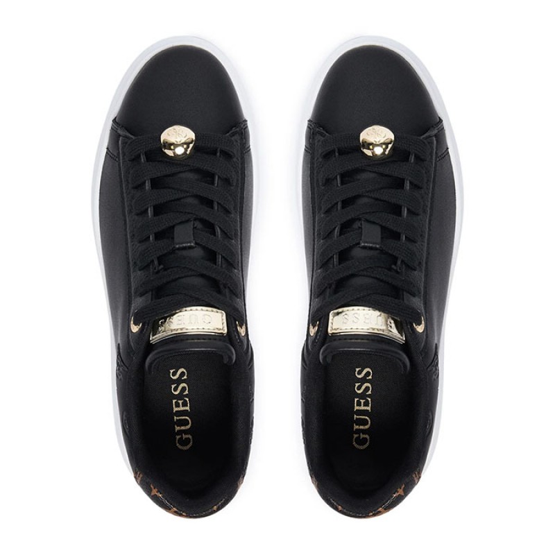 Guess Fireup genuine leather sneakers Παπούτσια