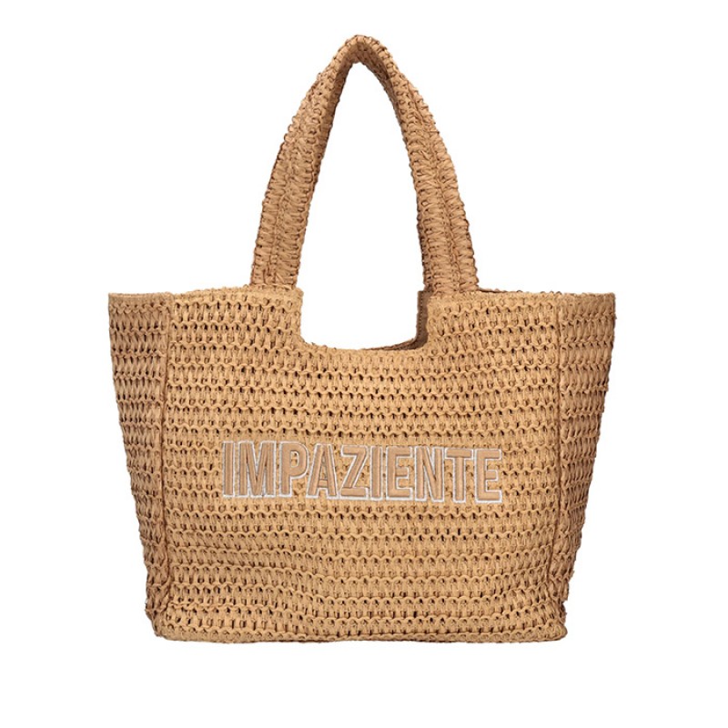 Soley raffia bag by Le Pandorine Bags