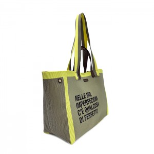 Shopping τσάντα Charlie με διπλή λαβή της Le Pandorine 