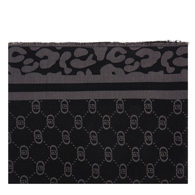 Κασκόλ Stola Jacquard Mon της LIUJO  Αξεσουάρ