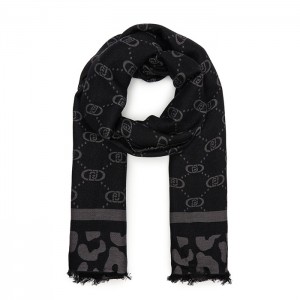 Κασκόλ Stola Jacquard Mon της LIUJO  Κασκόλ Stola Jacquard Mon της LIUJO