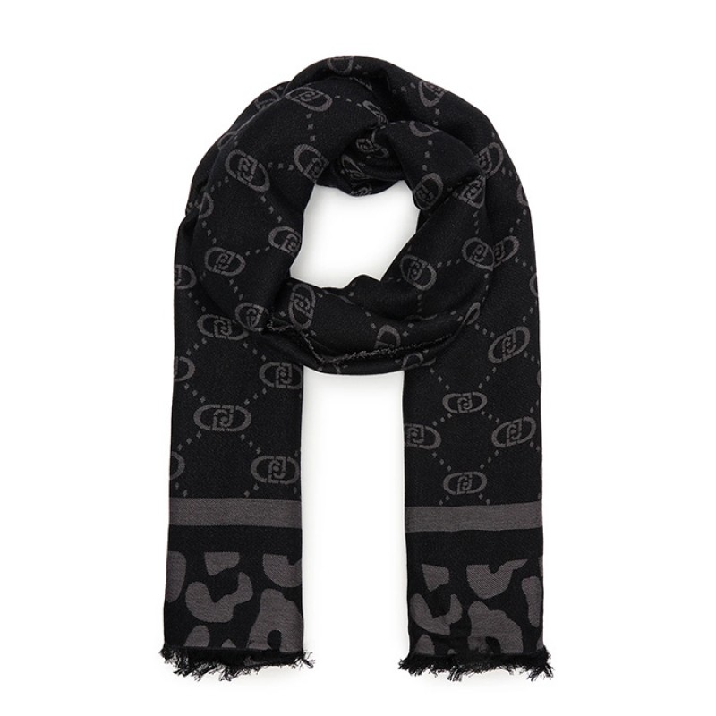 Κασκόλ Stola Jacquard Mon της LIUJO  Αξεσουάρ