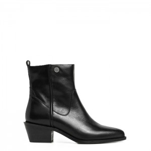 Pepe Jeans leather ankle boots