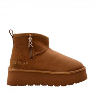 Replay καμελ australian boot CHIC ZIP