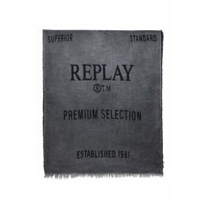 Κασκόλ maxi lettering της REPLAY  Κασκόλ maxi lettering της REPLAY