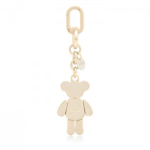 Μπρελόκ σε μπέζ και χρυσαφί χρώμα TOUS Puppet Bear