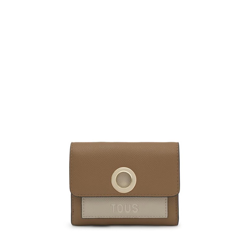 TOUS Poppy wallet in brown color Accessoris