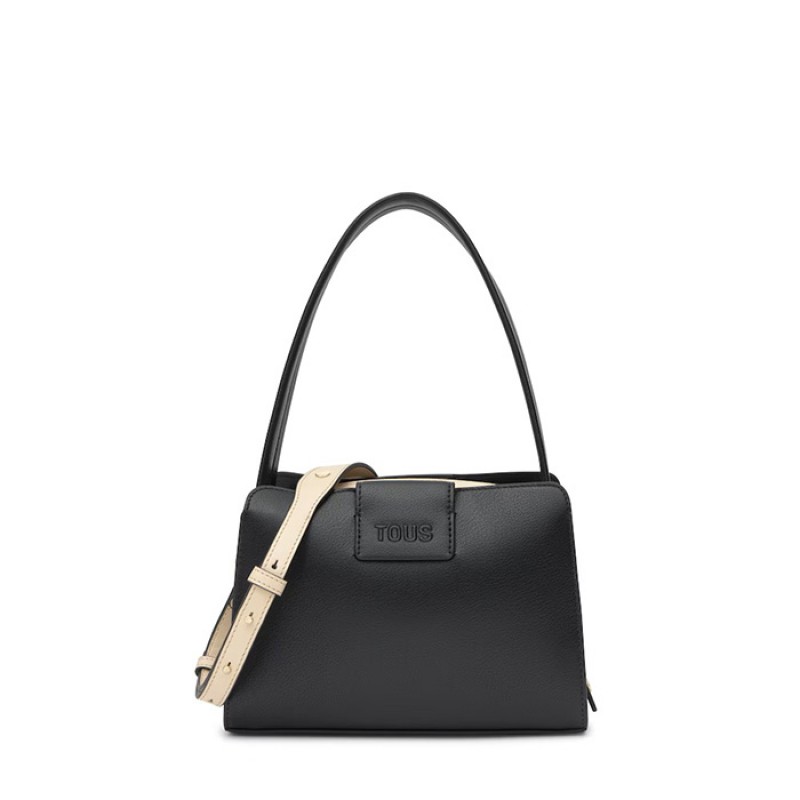 Small TOUS Kaos Icon city bag in black Bags