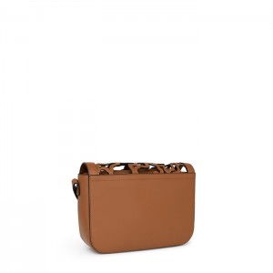 Καφέ τσάντα Χιαστί Amaya Kaos Shock