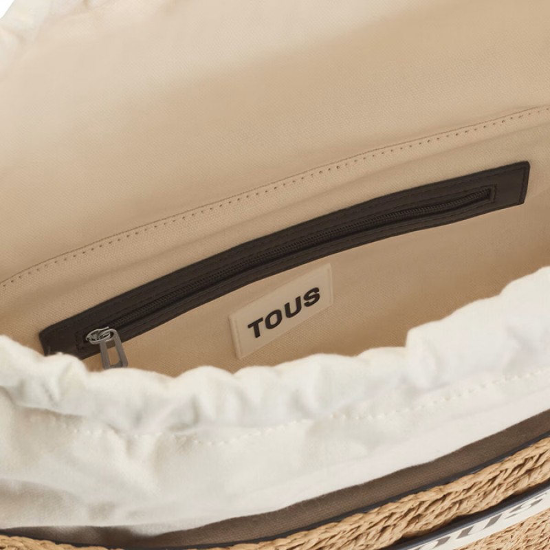 Large Scoubidou Basket Bag in Black Bags