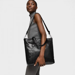 Shopping τσάντα Lindsay σε μαύρο χρώμα