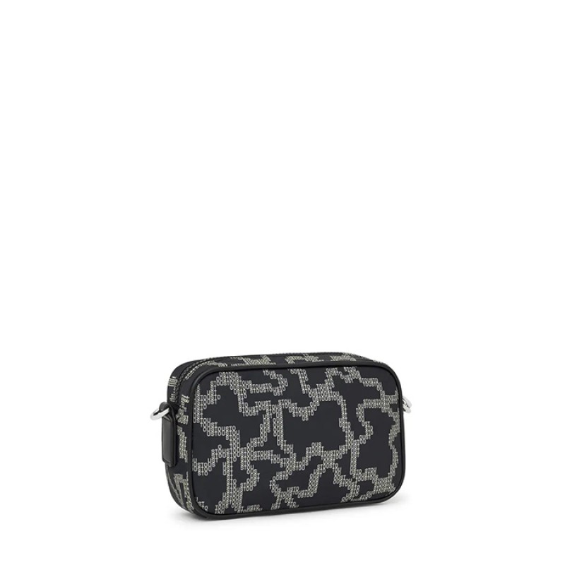 Kaos Pix Soft crossbody reporter bag in black Bags