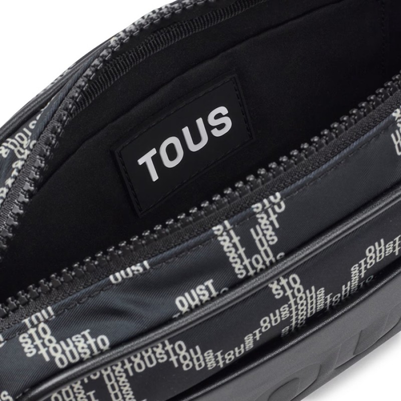 Kaos Pix Soft crossbody reporter bag in black Bags