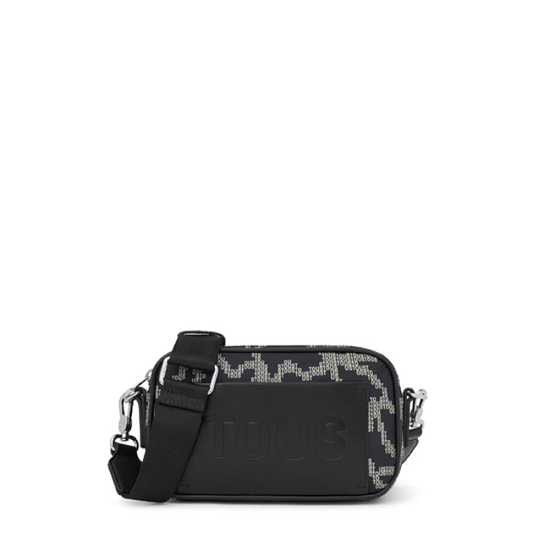 Kaos Pix Soft crossbody reporter bag in black Bags